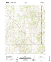 US Topo 7.5-minute map for Oakwood OK