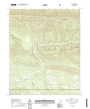 US Topo 7.5-minute map for Octavia OK