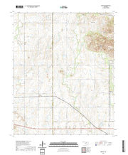 US Topo 7.5-minute map for Odetta OK