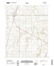 US Topo 7.5-minute map for Okarche OK