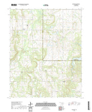 US Topo 7.5-minute map for Okfuskee OK