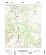 US Topo 7.5-minute map for Okmulgee South OK