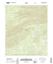 US Topo 7.5-minute map for Old Glory Mountain OK