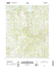 US Topo 7.5-minute map for Olive OK