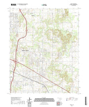 US Topo 7.5-minute map for Oneta OK