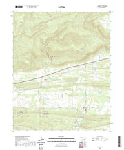 US Topo 7.5-minute map for Panola OK