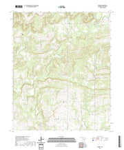 US Topo 7.5-minute map for Parker OK