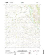 US Topo 7.5-minute map for Parvin OK