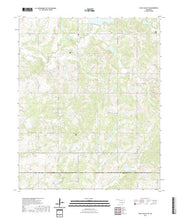 US Topo 7.5-minute map for Pauls Valley NE OK