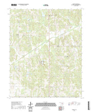 US Topo 7.5-minute map for Pearson OK