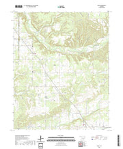 US Topo 7.5-minute map for Peggs OK