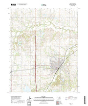 US Topo 7.5-minute map for Perry OK