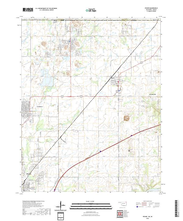 US Topo 7.5-minute map for Picher OKKS