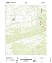 US Topo 7.5-minute map for Pittsburg OK