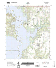 US Topo 7.5-minute map for Platter OKTX