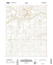 US Topo 7.5-minute map for Pond Creek NW OK