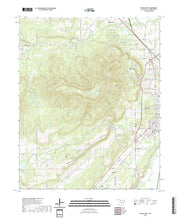 US Topo 7.5-minute map for Poteau West OK