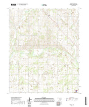 US Topo 7.5-minute map for Prentiss OK