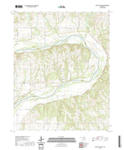 US Topo 7.5-minute map for Prettyhair Creek OK