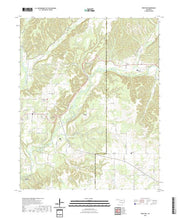 US Topo 7.5-minute map for Proctor OK