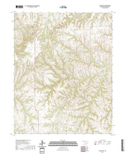 US Topo 7.5-minute map for Putnam NW OK