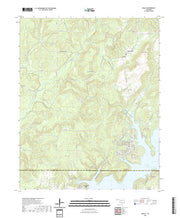 US Topo 7.5-minute map for Qualls OK