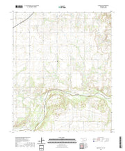 US Topo 7.5-minute map for Quanah NE OKTX