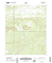 US Topo 7.5-minute map for Quinton South OK