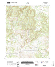 US Topo 7.5-minute map for Raiford OK