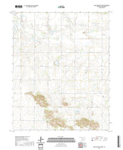 US Topo 7.5-minute map for Rainy Mountain Creek OK