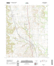 US Topo 7.5-minute map for Ramona OK