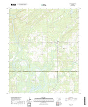 US Topo 7.5-minute map for Rattan OK