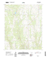 US Topo 7.5-minute map for Reagan OK