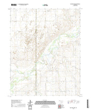 US Topo 7.5-minute map for Red Horse Creek OK