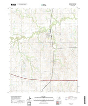 US Topo 7.5-minute map for Red Rock OK