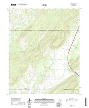 US Topo 7.5-minute map for Redden OK