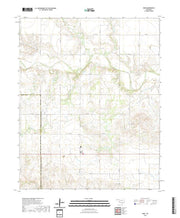 US Topo 7.5-minute map for Reed OK