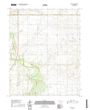 US Topo 7.5-minute map for Retrop SE OK