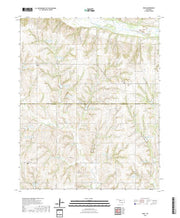 US Topo 7.5-minute map for Rhea OK