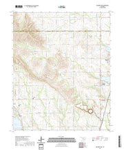 US Topo 7.5-minute map for Richards Spur OK