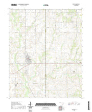 US Topo 7.5-minute map for Ringling OK