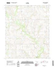 US Topo 7.5-minute map for Ringling NW OK