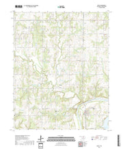 US Topo 7.5-minute map for Ripley OK