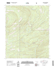 US Topo 7.5-minute map for Rocky Creek OK