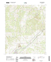 US Topo 7.5-minute map for Roff North OK