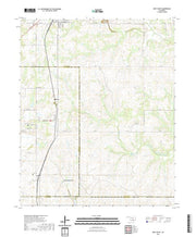 US Topo 7.5-minute map for Roff South OK