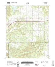 US Topo 7.5-minute map for Rose OK