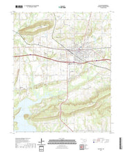 US Topo 7.5-minute map for Sallisaw OK