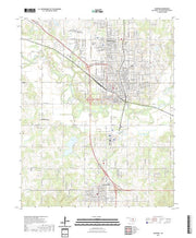 US Topo 7.5-minute map for Shawnee OK