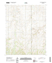 US Topo 7.5-minute map for Sleeping Bear Creek OK